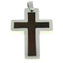 stainless steel cross pendant