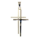 stainless steel cross pendant