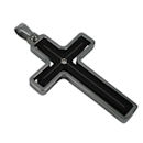 stainless steel cross pendant