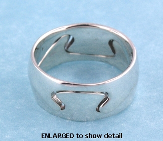 Model PR011 Puzzle Ring Enlarged