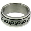 stainless steel spinner ring RRJ0067