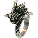 Stainless Steel skull ring SCR3046