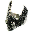 Stainless Steel skull ring SCR3050