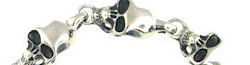 Silver Skull Bracelets