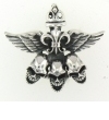 Silver Skull Pendants