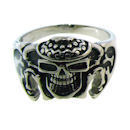 Stainless Steel skull ring SRC2012