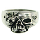 Stainless Steel skull ring SRC2015