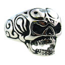 Stainless Steel skull ring SRC2019