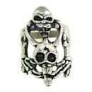 Stainless Steel skull ring SRC2042
