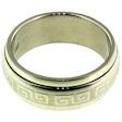 stainless steel spinner ring SRJ2284