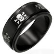 stainless steel spinner ring STC003