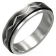 stainless steel spinner ring STC036