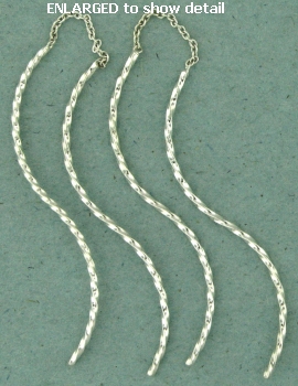T014 threader earring