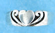 sterling silver toe rings TRA0040