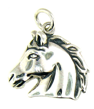 WLPD52 Horse Pendant ENLARGED